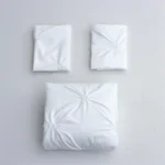 Queen Comfort Set 3Pieces, Gray Bed in a Bag Comforter Set for Bedroom, Beddding Sets without Comforter, Duvet cover&Pillowcases - Image 6