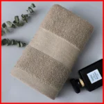 All-cotton Class A Thickened Absorbent Jacquard Polyester-cotton Skin-friendly Face Towel Bath Pure Cotton Towel Adult Towel - Image 4
