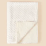Baby Blanket Warm Fleece Infant Quilt Bedding Swaddle Wrap Thermal Newborn Soft Stroller Sleep Cover Soft Washable Thick Blanket