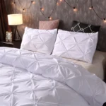 Queen Comfort Set 3Pieces, Gray Bed in a Bag Comforter Set for Bedroom, Beddding Sets without Comforter, Duvet cover&Pillowcases - Image 4