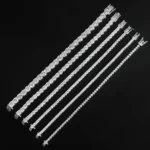 Factory Price D VVS1 Moissanite Tennis Bracelet 925 Sterling Silver Single Row Classics with GRA Bracelets for Women Man Jewelry - Image 6