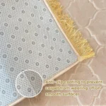 Thickened sponge prayer mat with tassel embossed prayer mat soft and easy to carry can be used in many scenes - Image 6