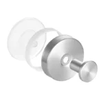 Reusable Stainless Steel Suction Cup Hook Waterproof Wall Mount Hooks Punch-free Kitchen Bathroom Wall Hanger Towel Clothes - Image 6