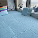 30*30CM Soft Plush Children Kids Rug Play Mat Puzzle Carpet Warm Playmat Interlocking Exercise Tiles Floor Carpet Decoration Mat - Image 5